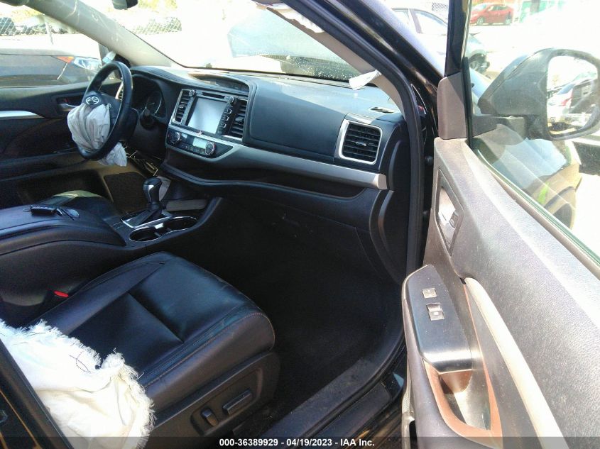 2018 TOYOTA HIGHLANDER SE/XLE - 5TDJZRFH5JS532497