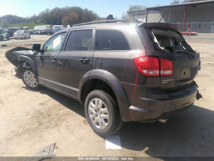 2016 DODGE JOURNEY SE - 3C4PDDAG6GT201193