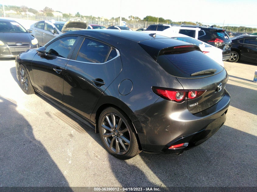 VIN JM1BPAMM8K1129785 2019 MAZDA MAZDA3 HATCHBACK W/PREFERRED PKG