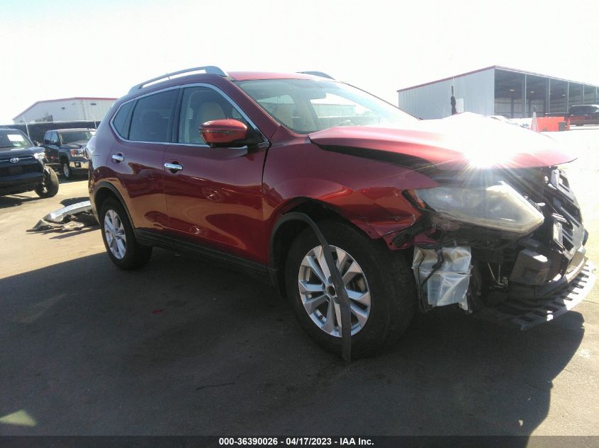 2016 NISSAN ROGUE SV - KNMAT2MT3GP611895