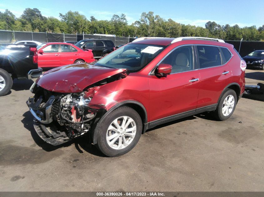 2016 NISSAN ROGUE SV - KNMAT2MT3GP611895