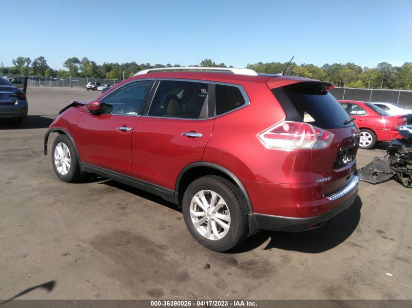 2016 NISSAN ROGUE SV - KNMAT2MT3GP611895