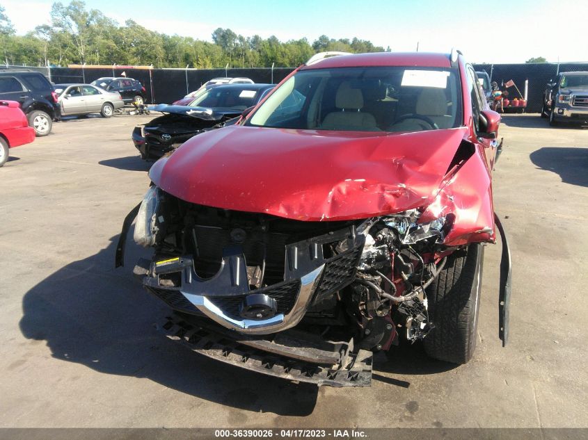 2016 NISSAN ROGUE SV - KNMAT2MT3GP611895