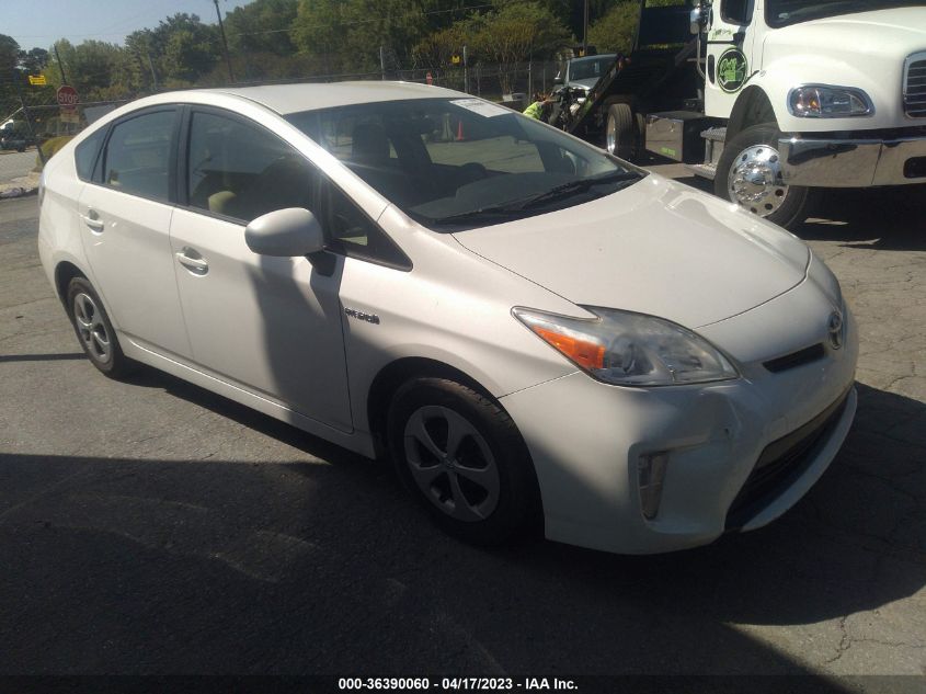 2013 TOYOTA PRIUS ONE/TWO/THREE/FOUR/FIVE - JTDKN3DU8D5621939
