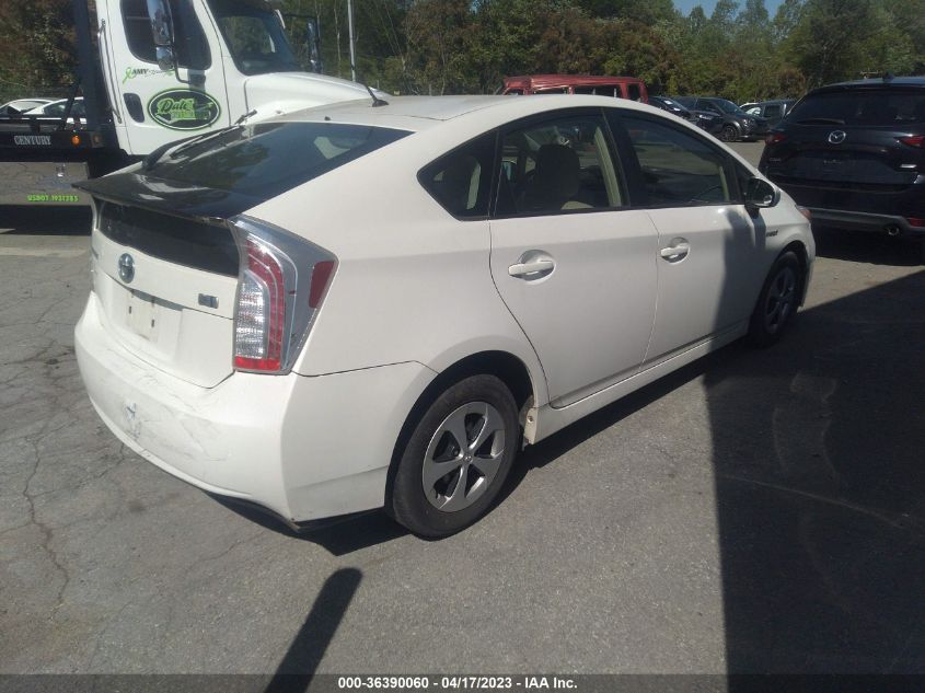 2013 TOYOTA PRIUS ONE/TWO/THREE/FOUR/FIVE - JTDKN3DU8D5621939