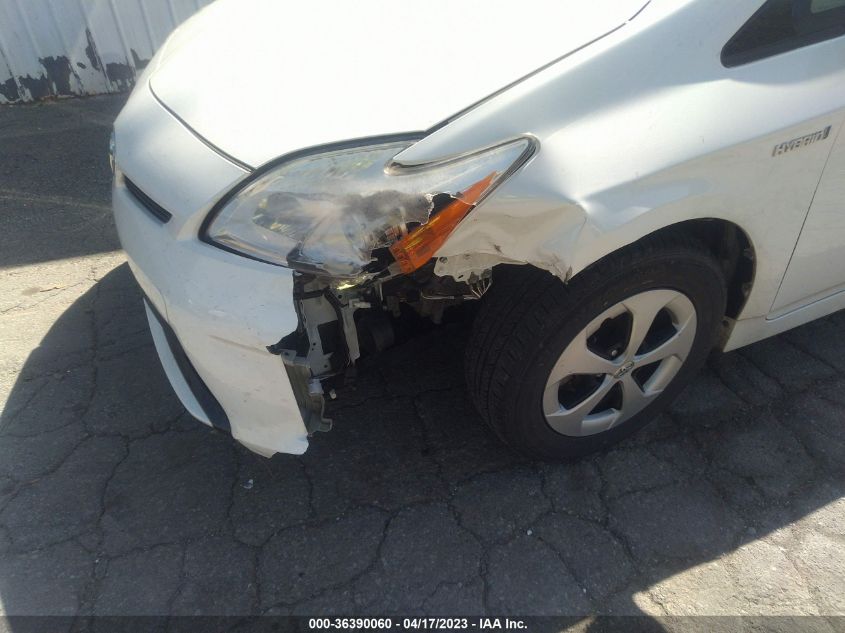 2013 TOYOTA PRIUS ONE/TWO/THREE/FOUR/FIVE - JTDKN3DU8D5621939