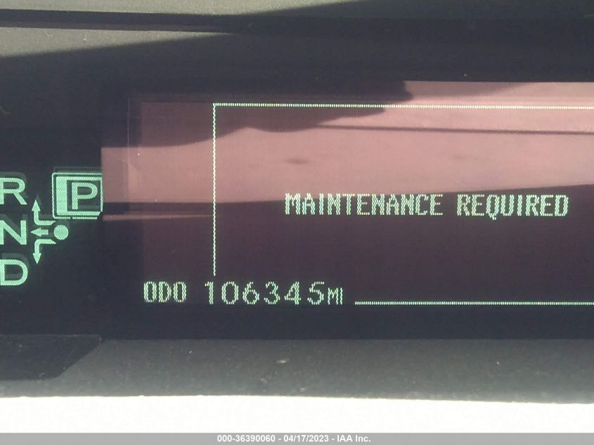 2013 TOYOTA PRIUS ONE/TWO/THREE/FOUR/FIVE - JTDKN3DU8D5621939