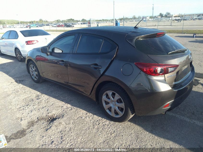 2015 MAZDA MAZDA3 I SPORT - 3MZBM1K75FM157393