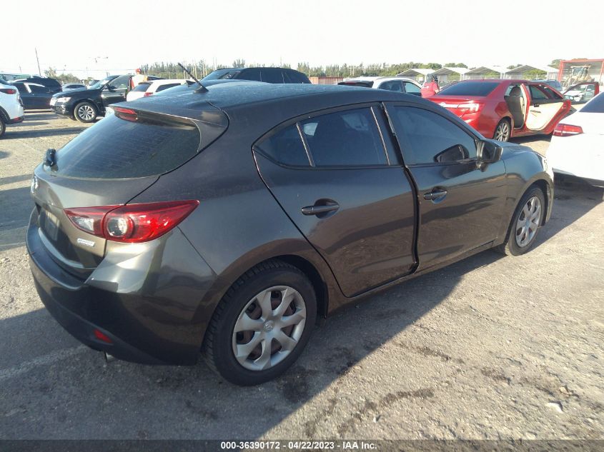2015 MAZDA MAZDA3 I SPORT - 3MZBM1K75FM157393