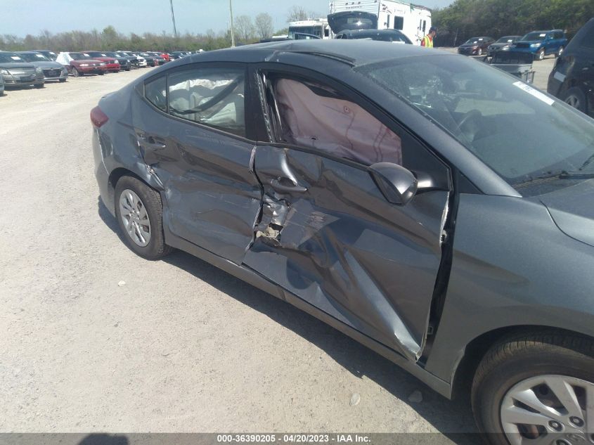 2017 HYUNDAI ELANTRA SE - KMHD74LF4HU117388