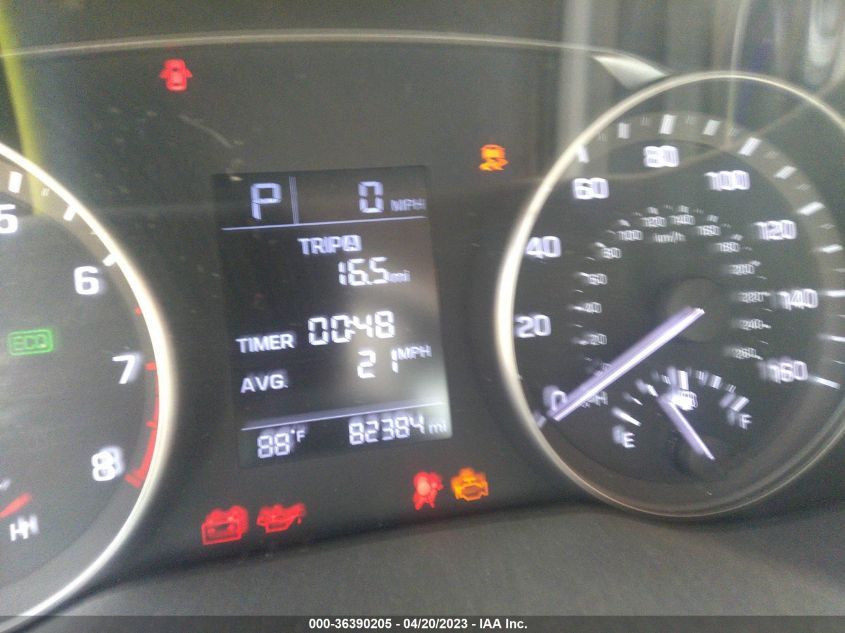 2017 HYUNDAI ELANTRA SE - KMHD74LF4HU117388