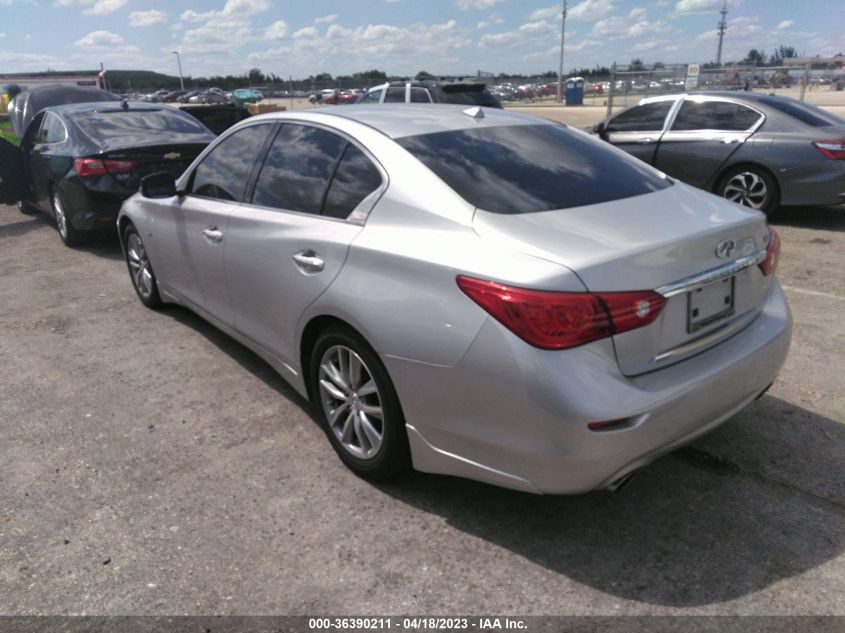 2014 INFINITI Q50 PREMIUM - JN1BV7AP3EM675424