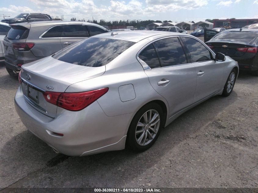 2014 INFINITI Q50 PREMIUM - JN1BV7AP3EM675424