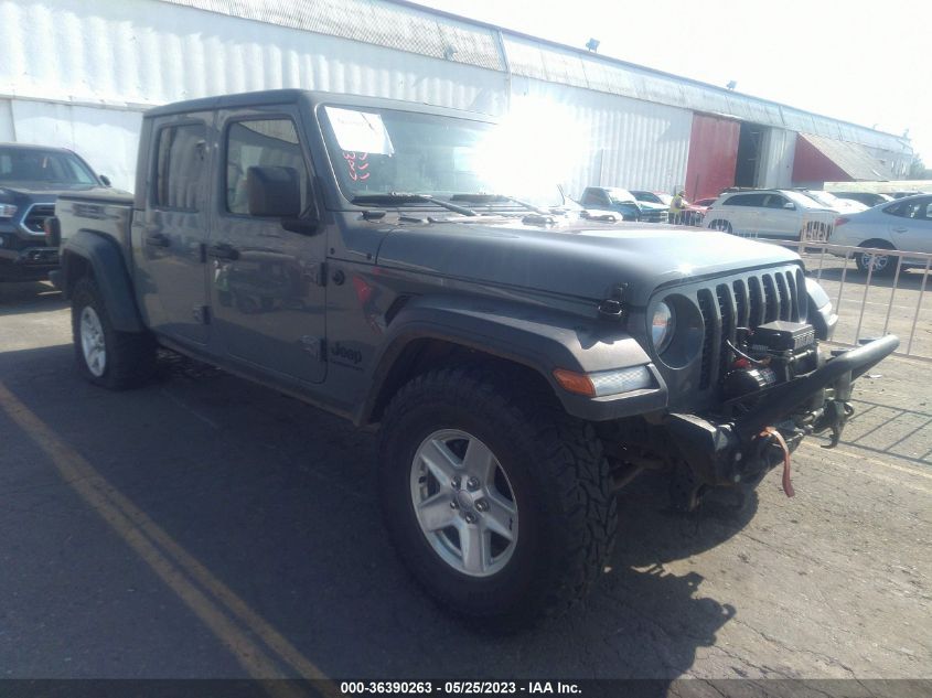 2020 JEEP GLADIATOR SPORT S - 1C6JJTAG6LL142071