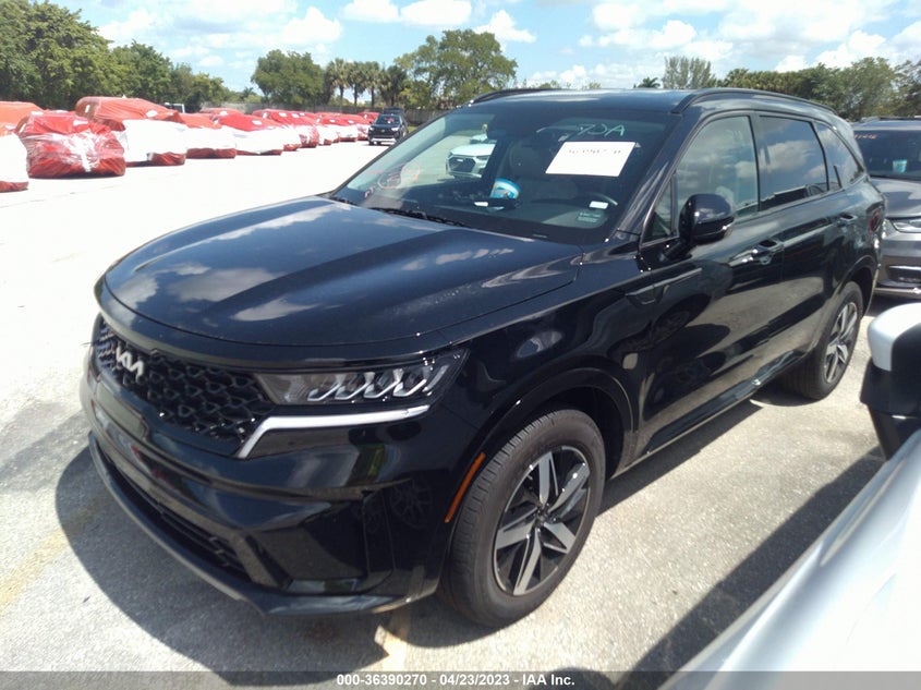 VIN 5XYRL4LCXNG152249 2022 KIA SORENTO S