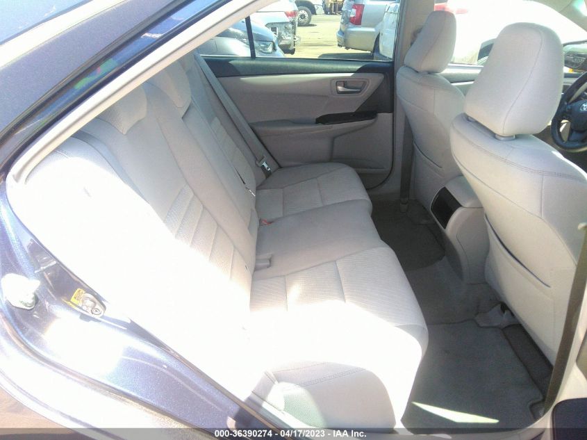2016 TOYOTA CAMRY XLE/SE/LE/XSE - 4T4BF1FK5GR550448