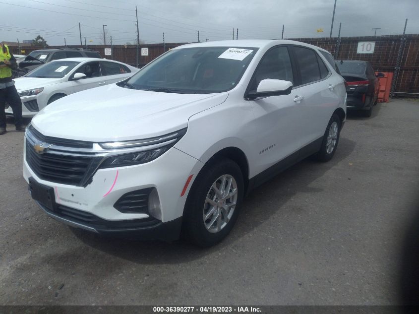 2022 CHEVROLET EQUINOX LT - 3GNAXTEV8NL134519