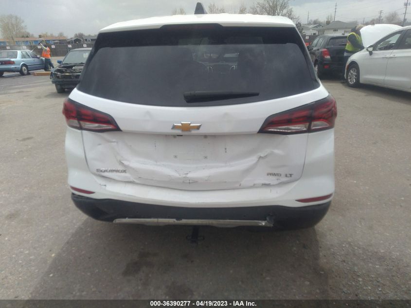 2022 CHEVROLET EQUINOX LT - 3GNAXTEV8NL134519