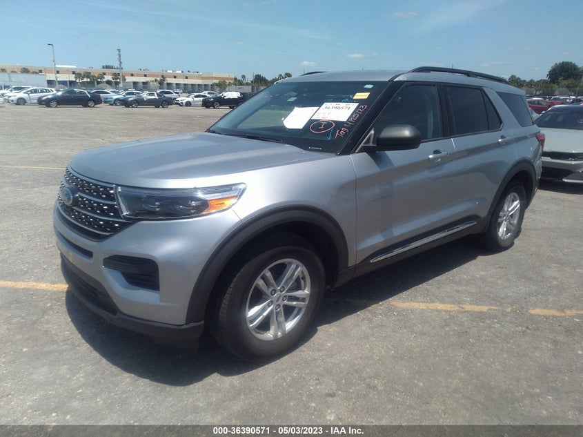VIN 1FMSK7DH2MGA68174 2021 FORD EXPLORER XLT