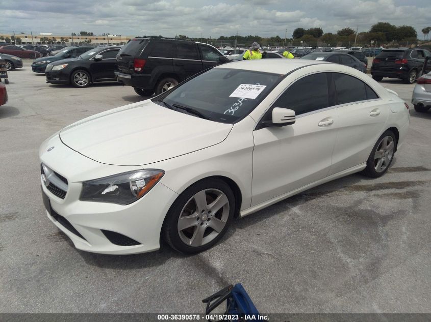 2015 MERCEDES-BENZ CLA-CLASS CLA 250 - WDDSJ4GB1FN189828