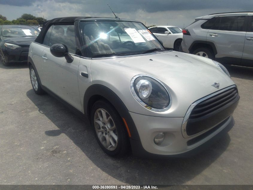 2019 MINI CONVERTIBLE COOPER - WMWWG5C56K3H08930