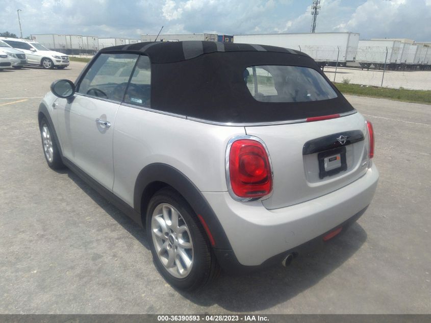 2019 MINI CONVERTIBLE COOPER WMWWG5C56K3H08930