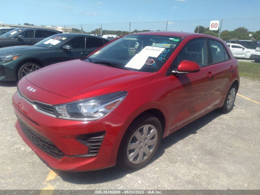 2022 KIA RIO 5-DOOR S 3KPA25AD7NE442995