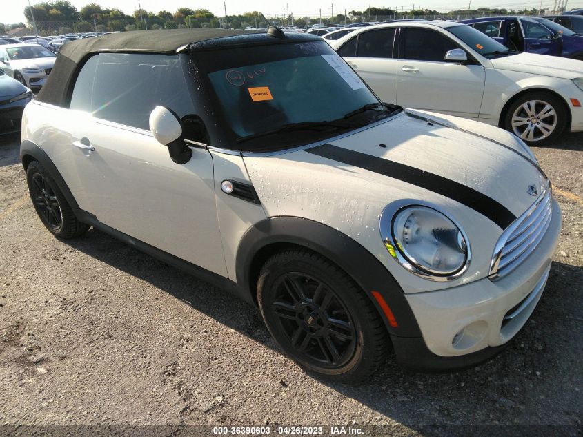 2014 MINI COOPER CONVERTIBLE - WMWZN3C54ET569552