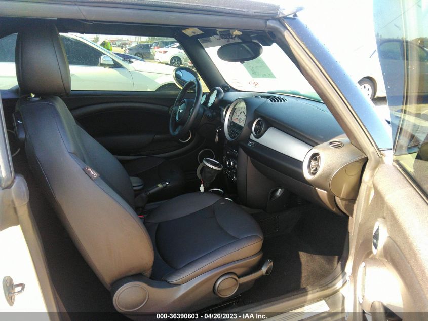 2014 MINI COOPER CONVERTIBLE - WMWZN3C54ET569552