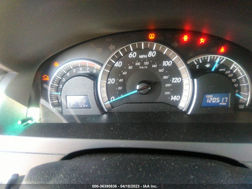 2013 TOYOTA CAMRY L/LE/SE/XLE - 4T1BF1FK6DU268664