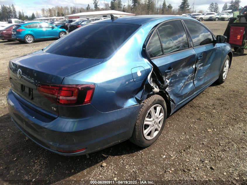 2016 VOLKSWAGEN JETTA SEDAN 1.4T S W/TECHNOLOGY - 3VW267AJ1GM307771