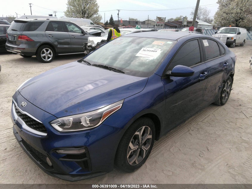 VIN 3KPF24AD7ME309359 2021 KIA FORTE LXS