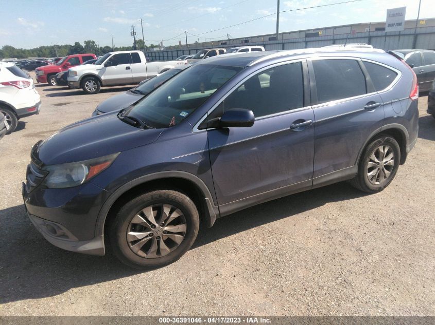 2013 HONDA CR-V EX-L - 2HKRM3H77DH513155