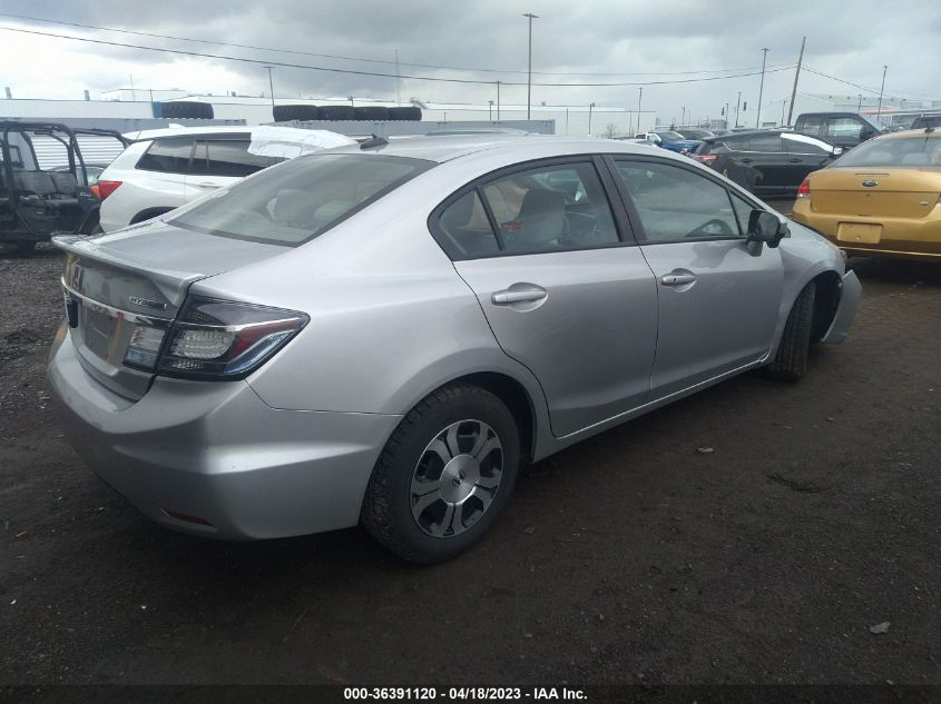 2014 HONDA CIVIC HYBRID 19XFB4F29EE200720