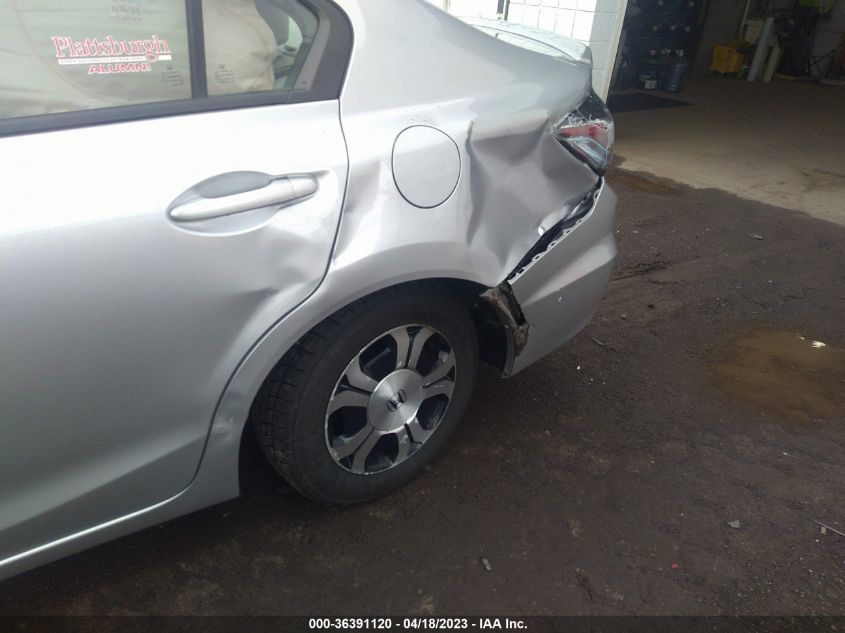 2014 HONDA CIVIC HYBRID 19XFB4F29EE200720