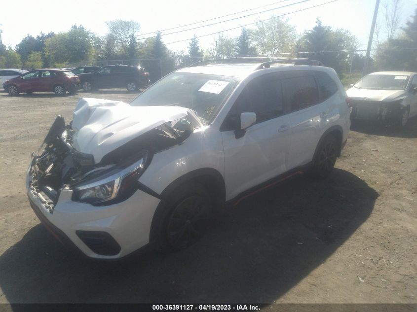2019 SUBARU FORESTER SPORT - JF2SKAPC4KH485421
