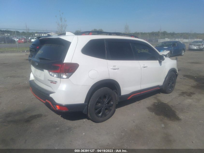 2019 SUBARU FORESTER SPORT - JF2SKAPC4KH485421