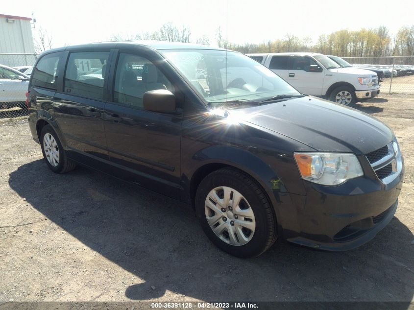 2014 DODGE GRAND CARAVAN AMERICAN VALUE PKG - 2C4RDGBG8ER450426