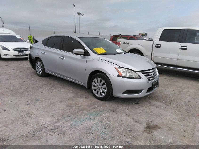 2015 NISSAN SENTRA SV - 3N1AB7AP8FY372710