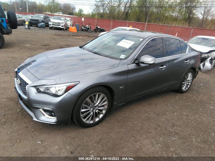2018 INFINITI Q50 3.0T LUXE - JN1EV7ARXJM439149
