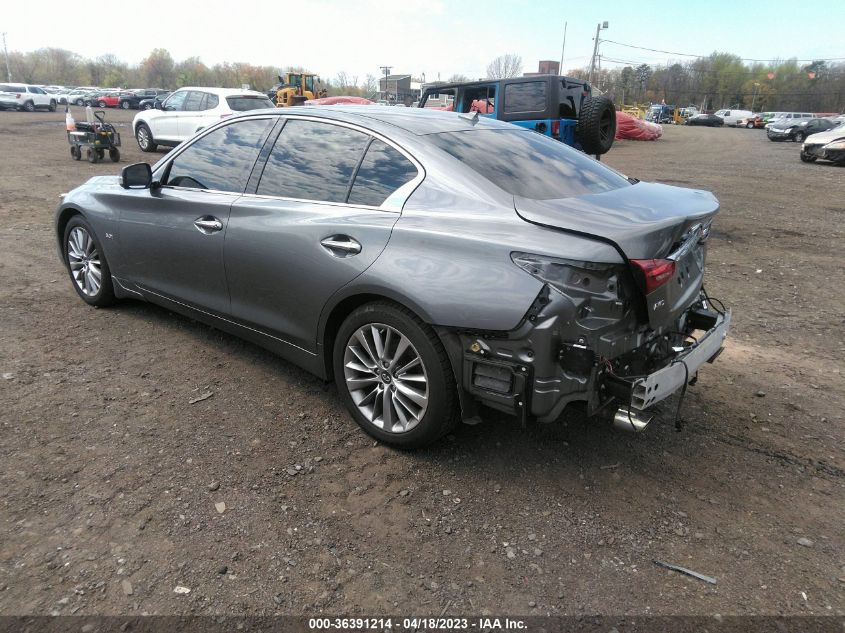 2018 INFINITI Q50 3.0T LUXE - JN1EV7ARXJM439149