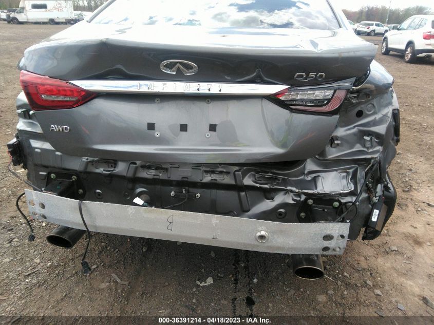 2018 INFINITI Q50 3.0T LUXE - JN1EV7ARXJM439149