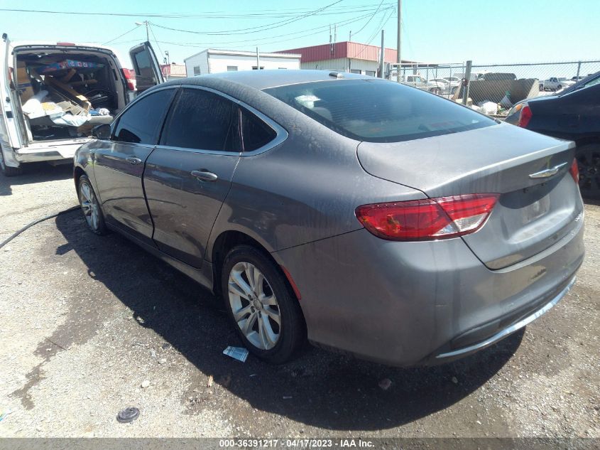 2015 CHRYSLER 200 LIMITED - 1C3CCCAB8FN611528