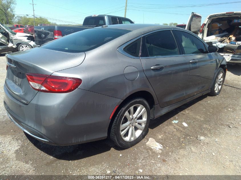 2015 CHRYSLER 200 LIMITED - 1C3CCCAB8FN611528