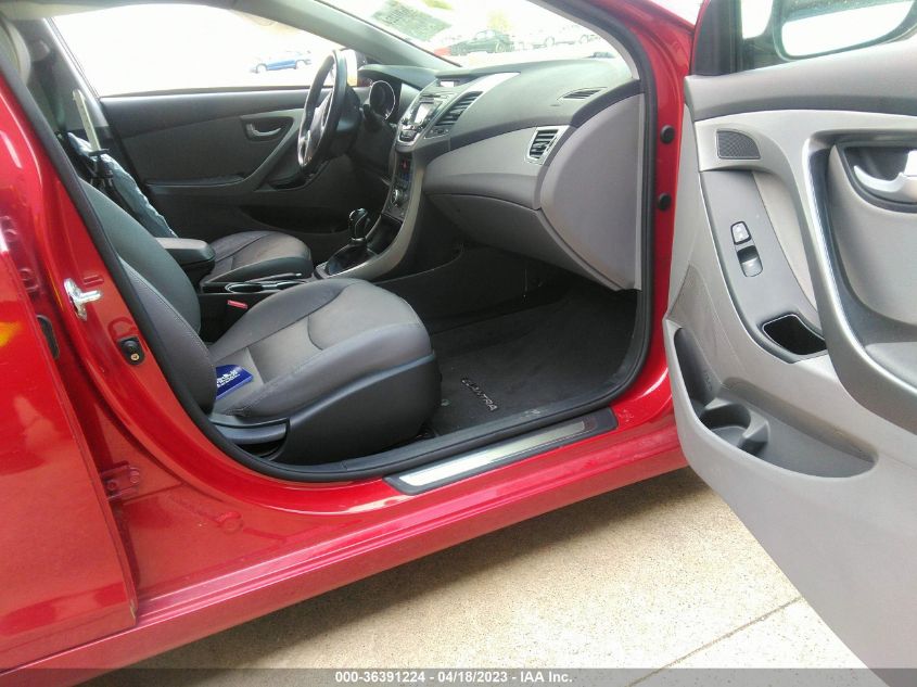 2016 HYUNDAI ELANTRA LIMITED - KMHDH4AE8GU593584