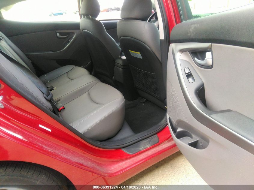 2016 HYUNDAI ELANTRA LIMITED - KMHDH4AE8GU593584