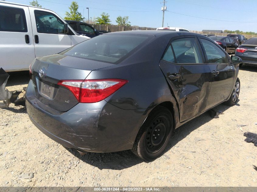 2016 TOYOTA COROLLA L/LE/S/S PLUS/LE PLUS - 2T1BURHE5GC657071