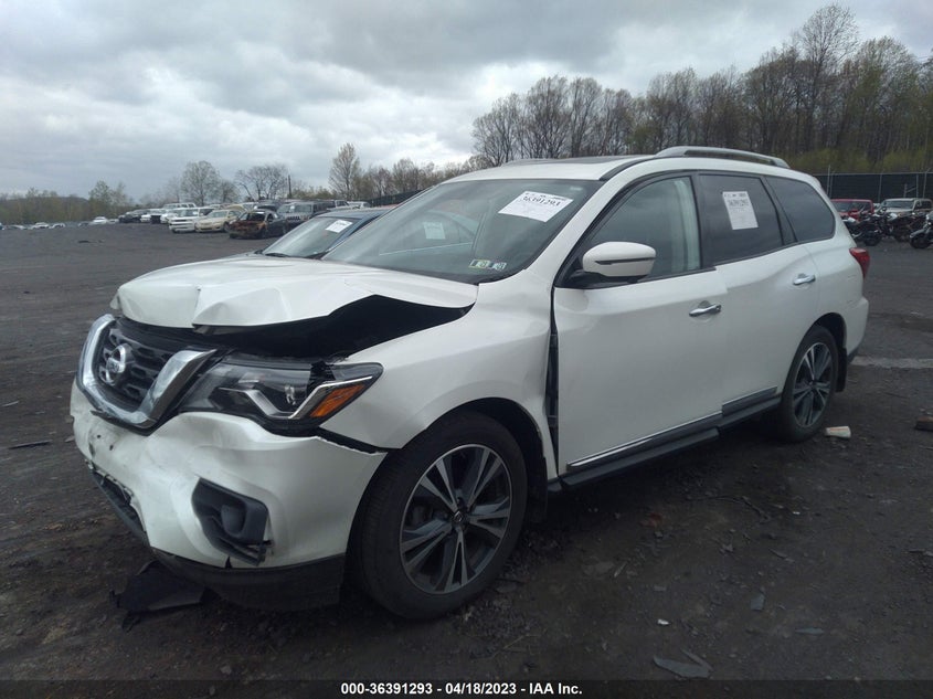 VIN 5N1DR2MM5KC631324 2019 NISSAN PATHFINDER PLATINUM