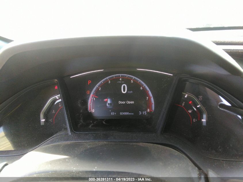 2019 HONDA CIVIC HATCHBACK SPORT - SHHFK7H40KU214820