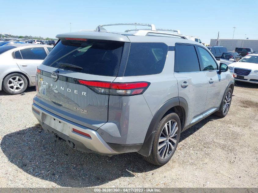 2022 NISSAN PATHFINDER PLATINUM - 5N1DR3DJ6NC255183